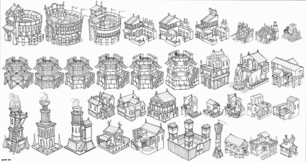 Изометрия архитектура