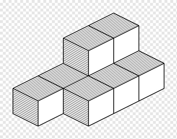 Куб Графика изометрия