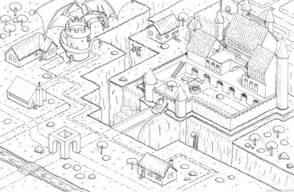 Раскраски в изометрии