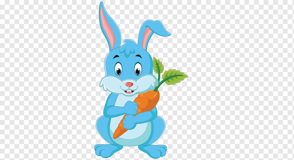 Заяц на прозрачном фоне для фотошопа