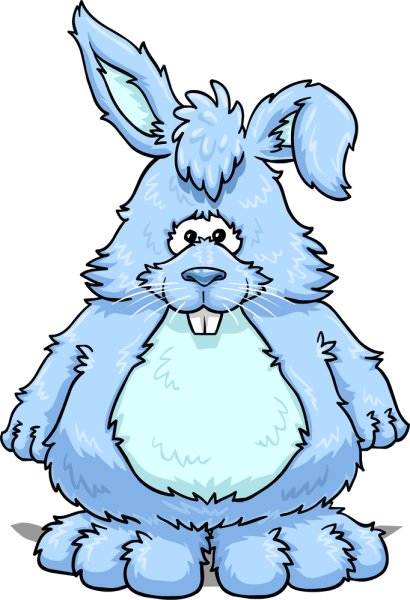 Голубой заяц