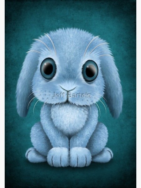 Кролик с большими глазами