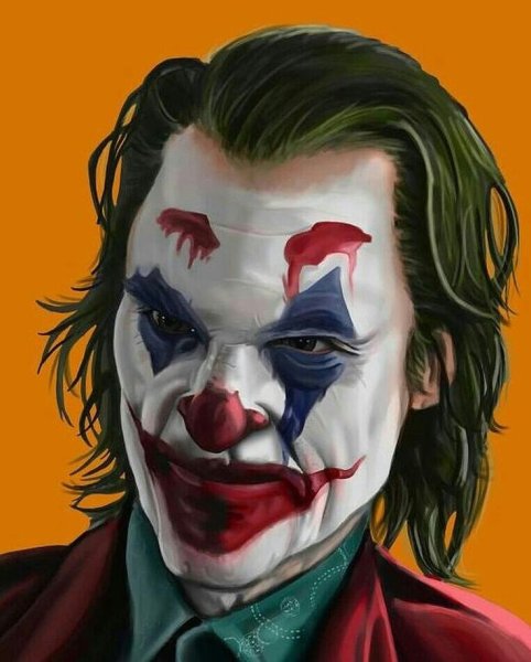 Джокер Хоакин Феникс макияж