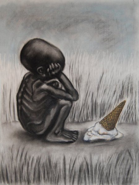 Голод мультяшная