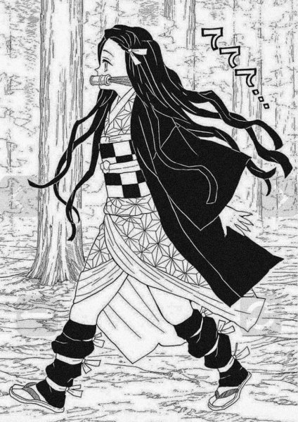 Клинок рассекающий демонов Манга Незуко