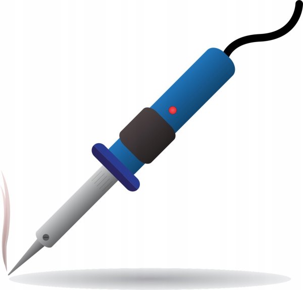 Паяльник вектор