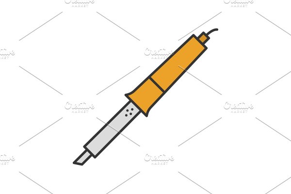 Паяльник вектор