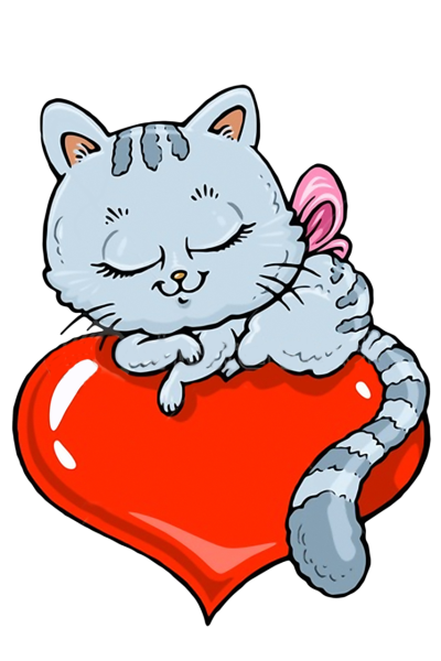 Кот с сердцем