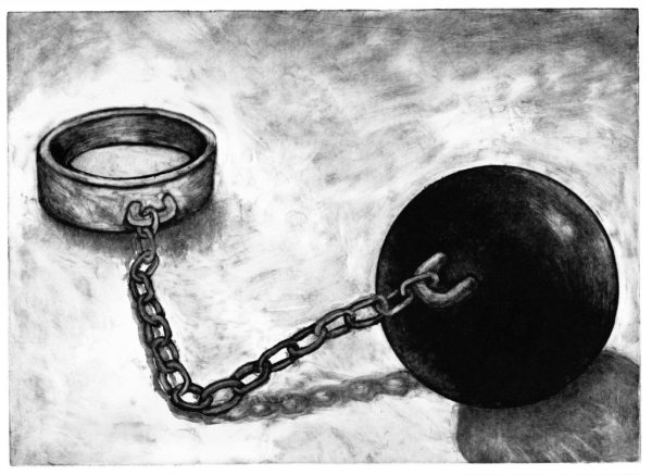 Цепь наручники