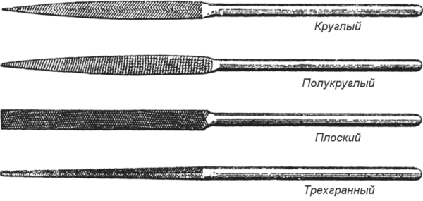 Надфиль схема