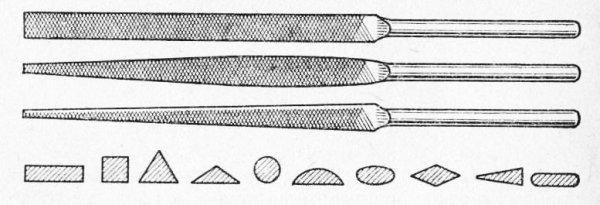 Чертеж надфиля