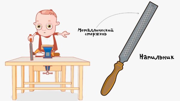 Напильник мультяшный