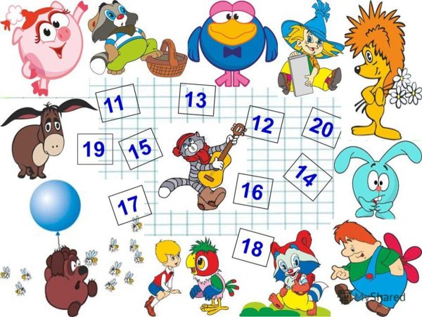 Веселая математика рисунки