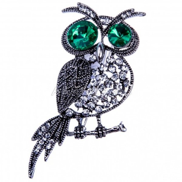 Брошь Сова валберис