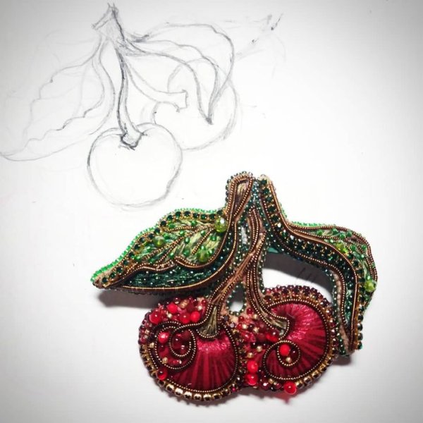 Наброски броши