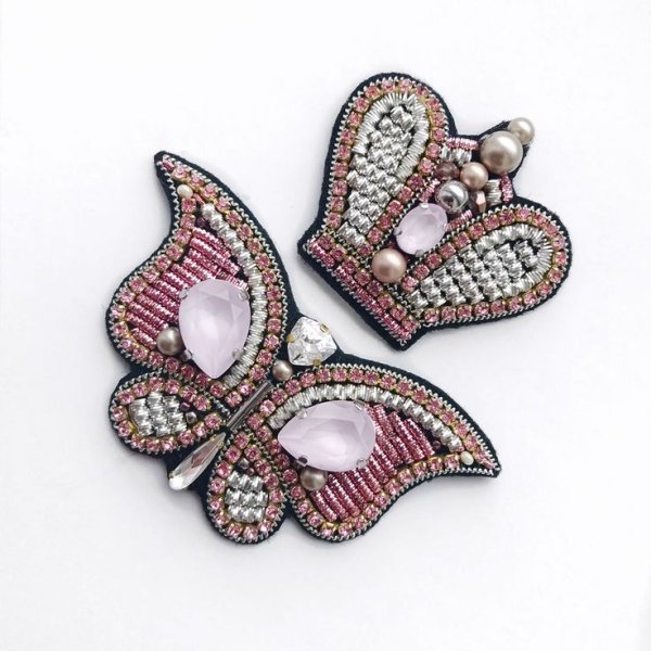 Трафареты для брошек