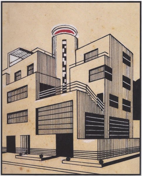 Робер Малле-Стивенс архитектура рисунки