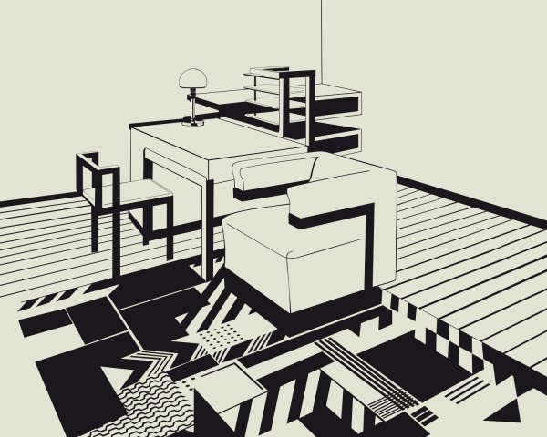 Баухауз стиль стилизация