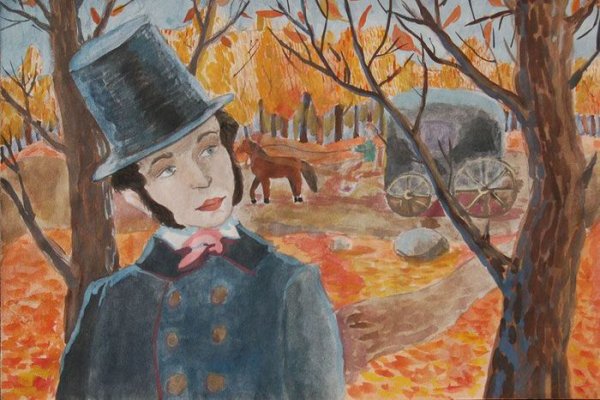 Художник Евгений Муковнин. "Пушкин в Болдино".