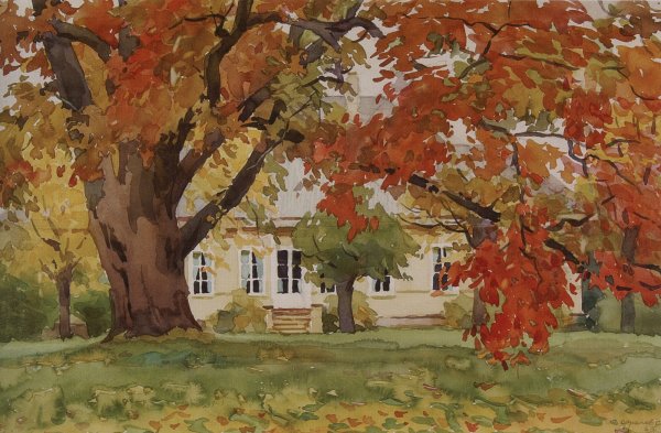 Александр Сергеевич Пушкин в Михайловском