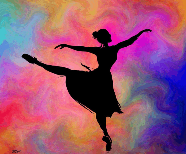 Танец абстракция
