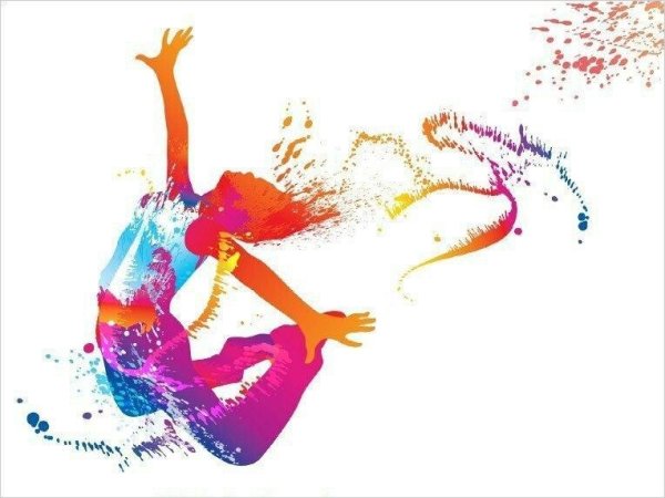 Современный танец иллюстрация