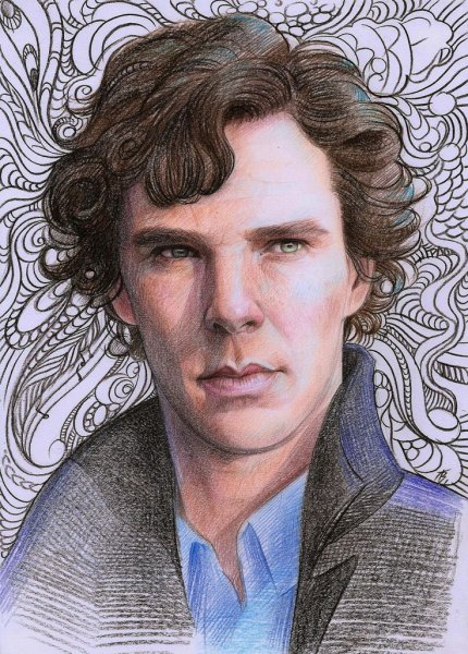 Шерлок Холмс зарисовка