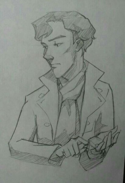 Бенедикт Камбербэтч скетч