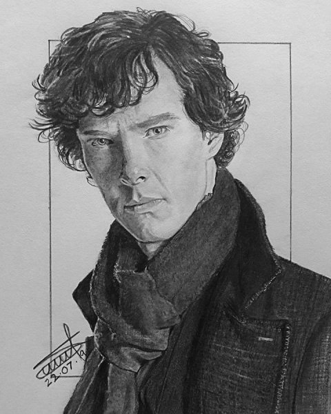 Шерлок Бенедикт портрет