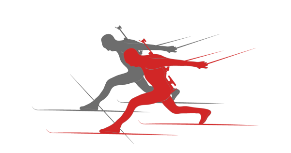 Биатлонист вектор