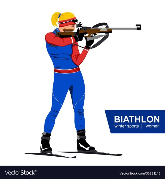 Биатлон надпись