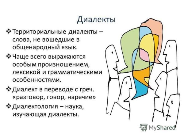 Диалекты и варианты