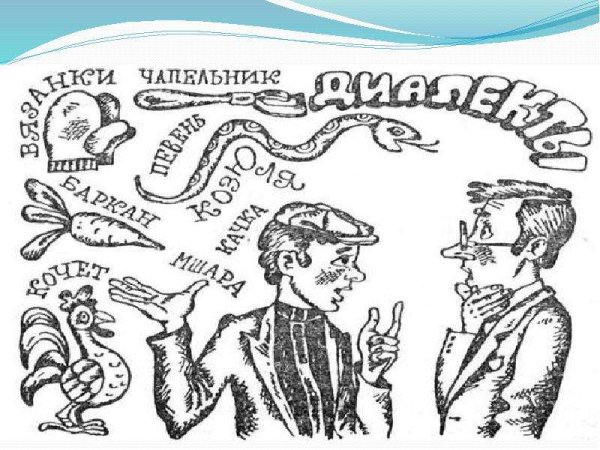 Диалекты мультяшка