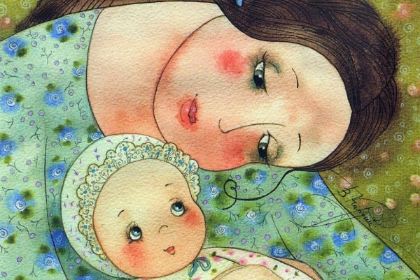 Виктория Кирдий мама и ребенок