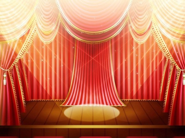 Занавес в театре
