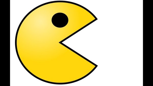 Пакман без фона для фотошопа