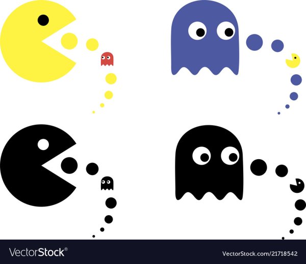 Пакман вектор