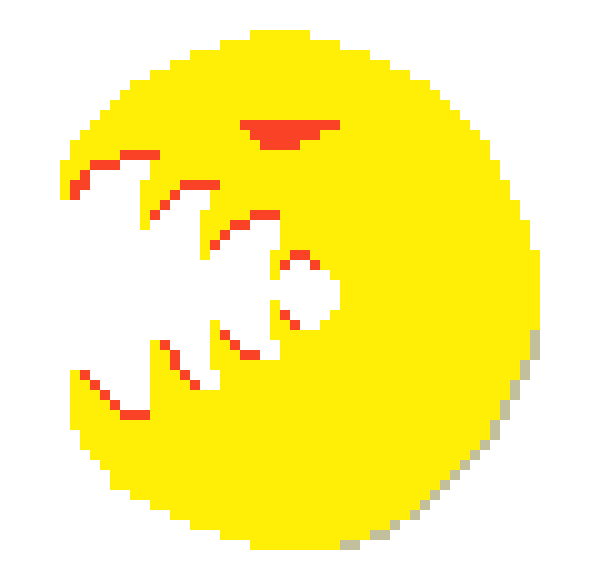 Пиксельная Графика Пакман