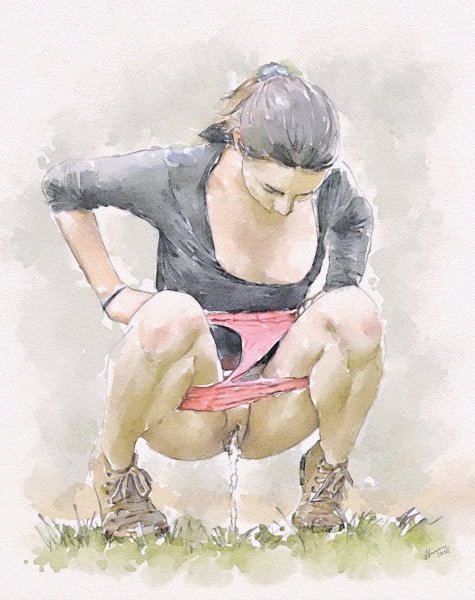 Женский Писс в искусстве