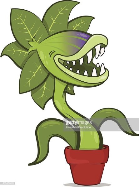 Венерина мухоловка из зомби против растений