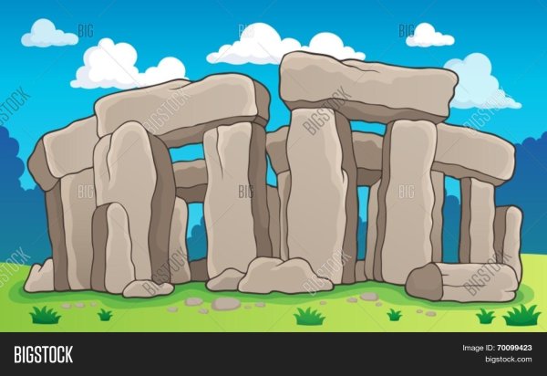 Мегалиты рисунок