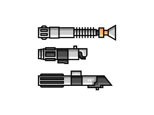 Световой меч эскиз