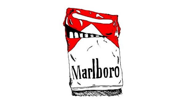Пачка Мальборо рисунок