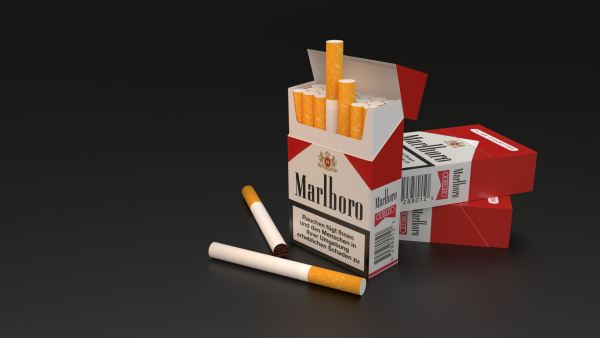 Пачка сигарет Мальборо