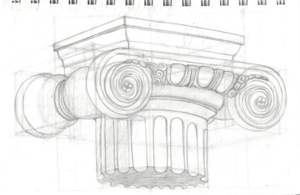 Капитель Ионического ордера