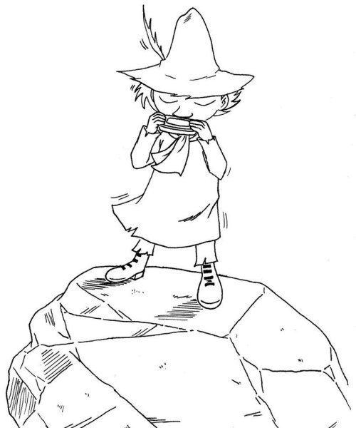 Снусмумрик иллюстрации Туве Янссон