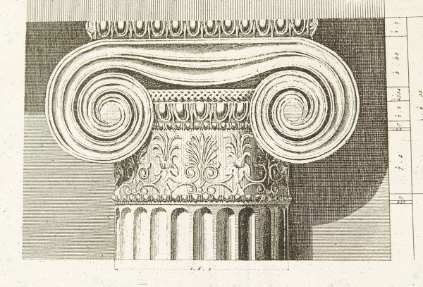 Волюты Ионического ордера