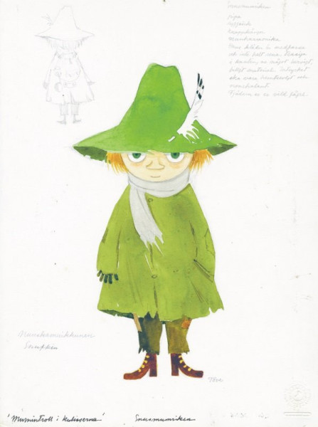 Муми-Тролли персонажи Снусмумрик