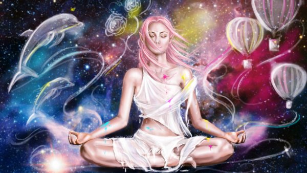 Девушка эзотерика