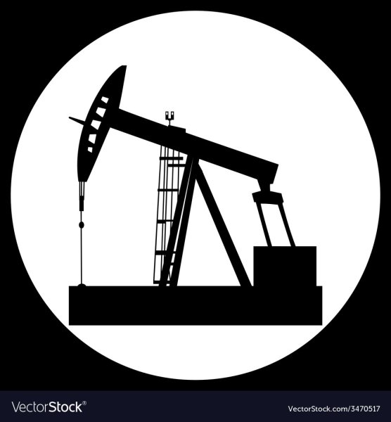 Нефтяной насос вектор